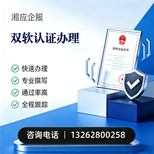 新乡双软认证申报服务