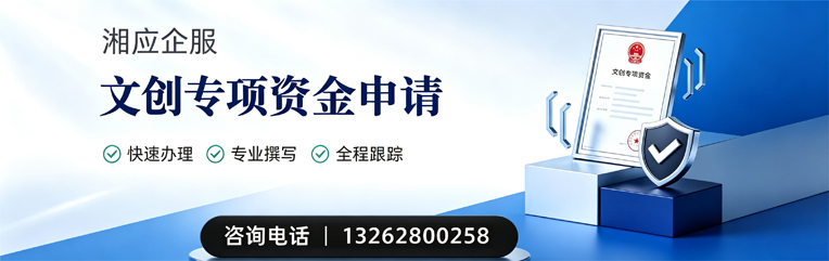 新乡文创专项资金申报服务
